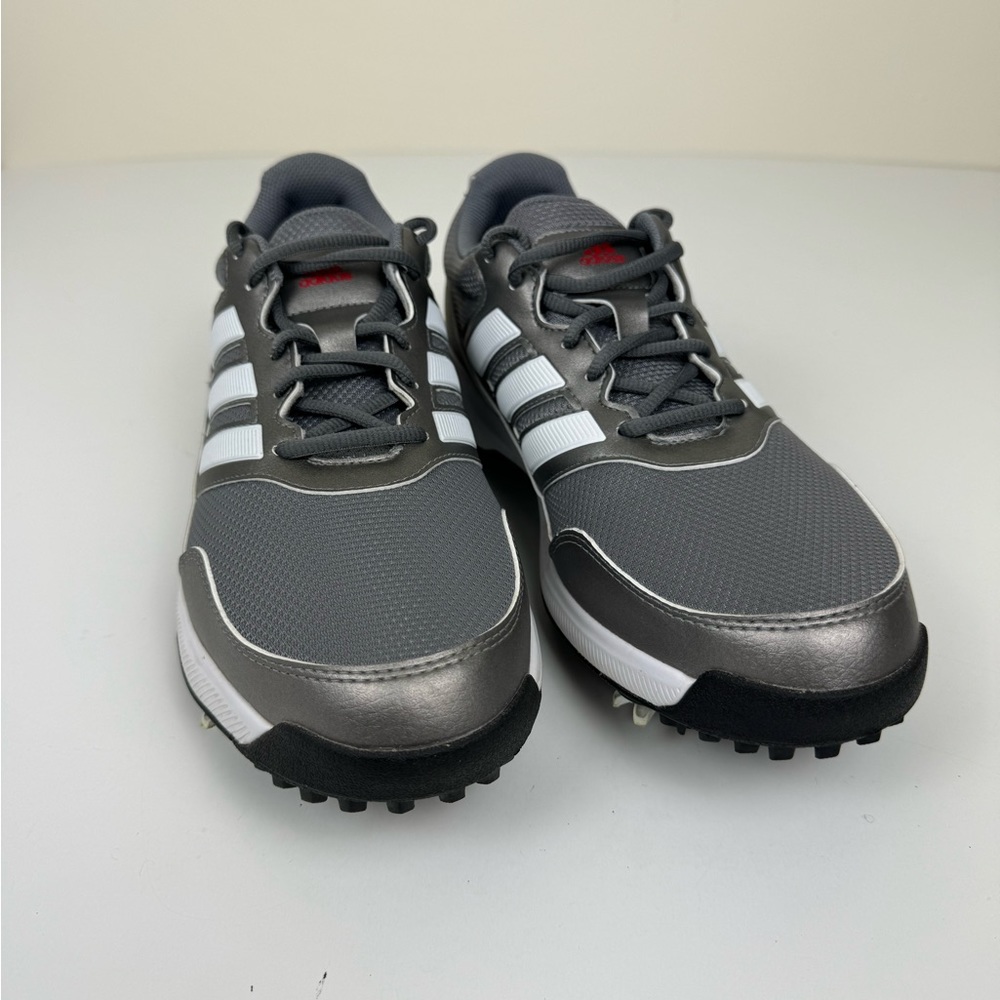 Adidas Tech Response 2.0 Iron White Scarlet Mens Wide‎ Width Golf Shoes EE9420